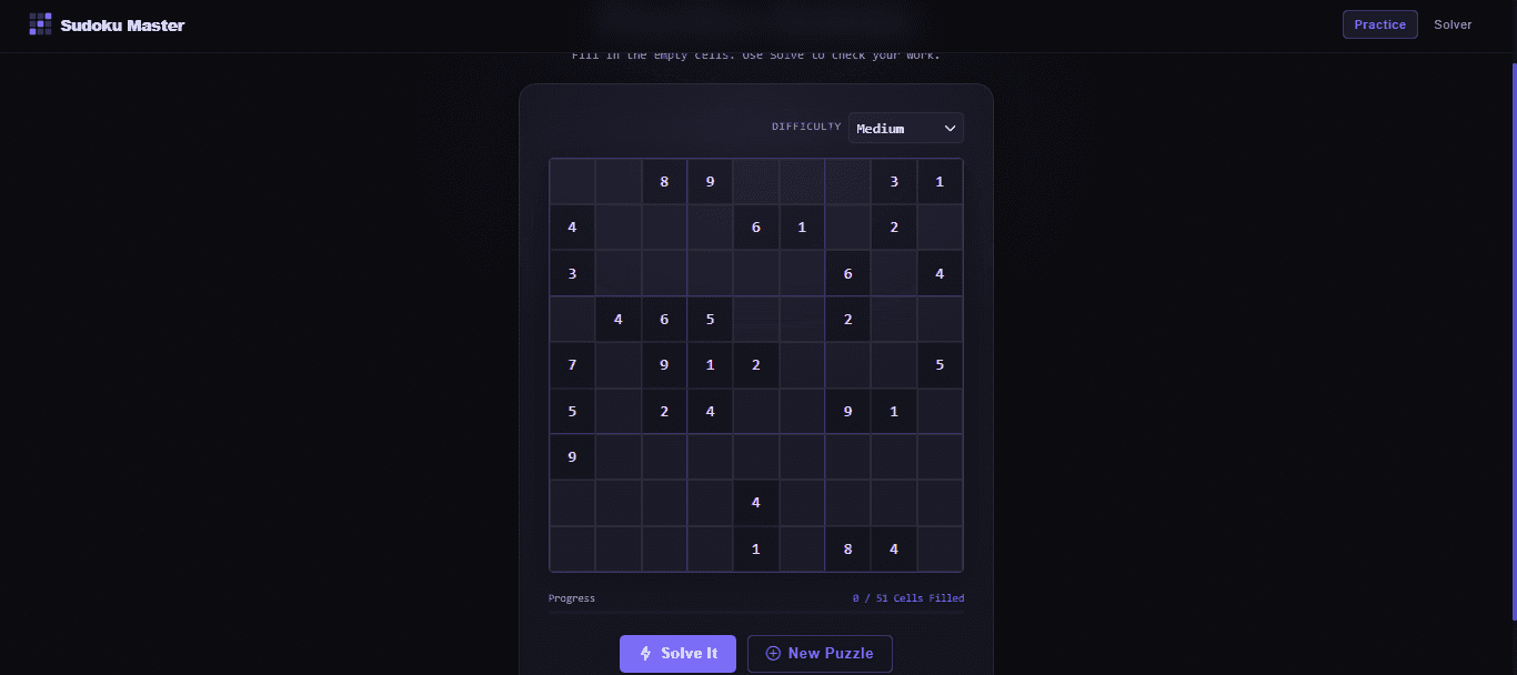 Sudoku Master